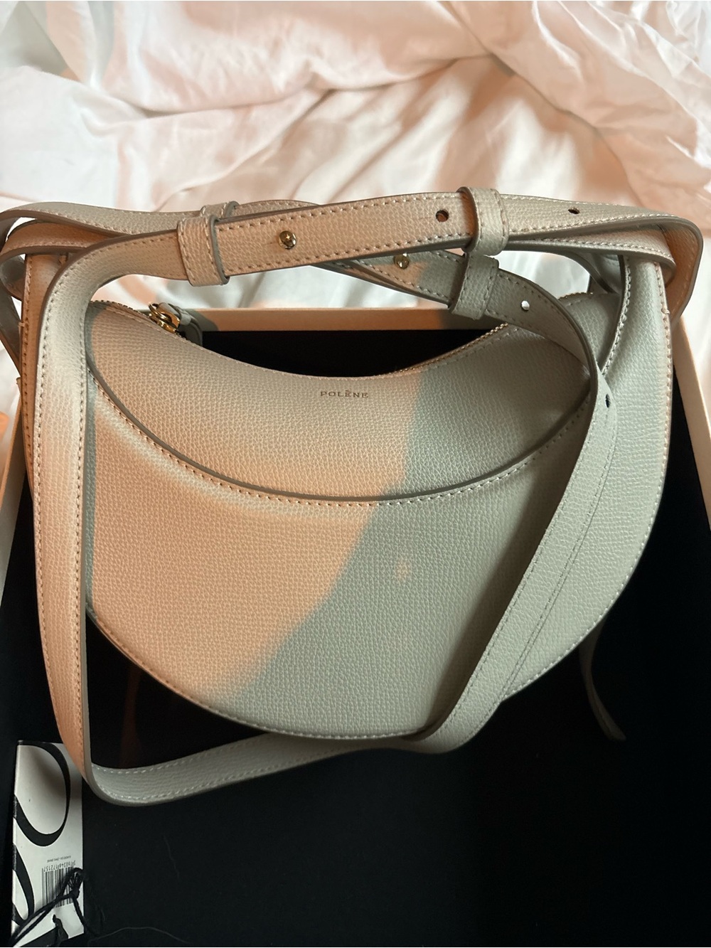 Like New Polene Numero Dix Chalk